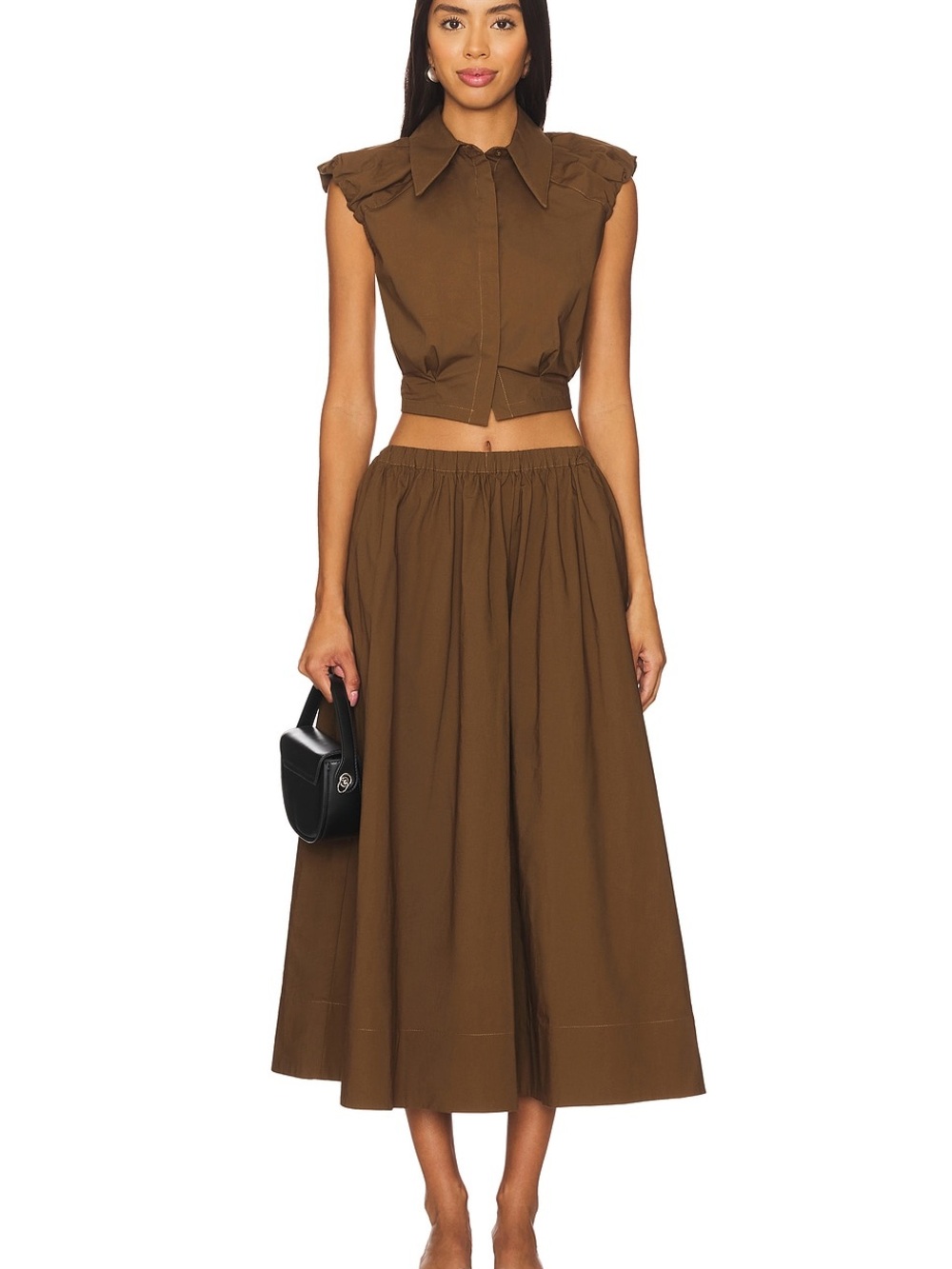 Camila Coelho Gurina Midi Skirt